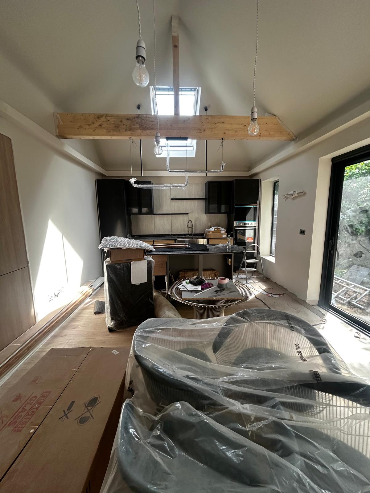 Full refurbished and three side extension in Richmond