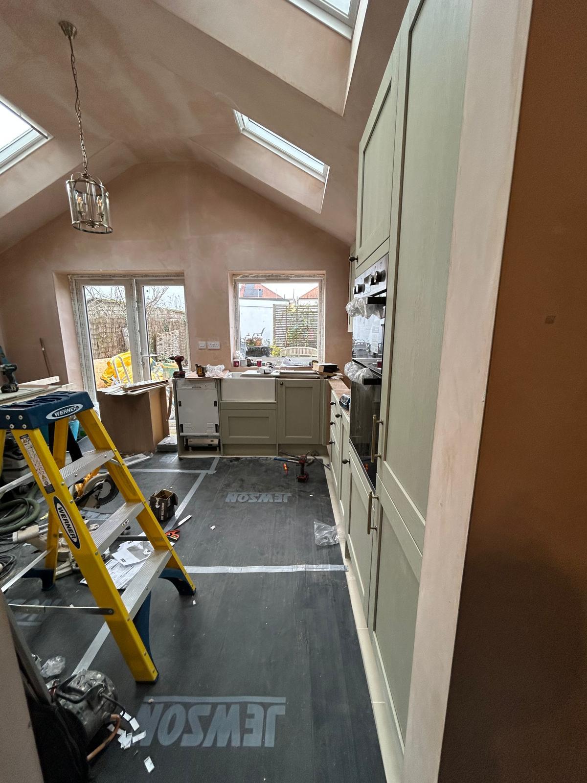 Rear Extension in Walton on Thames