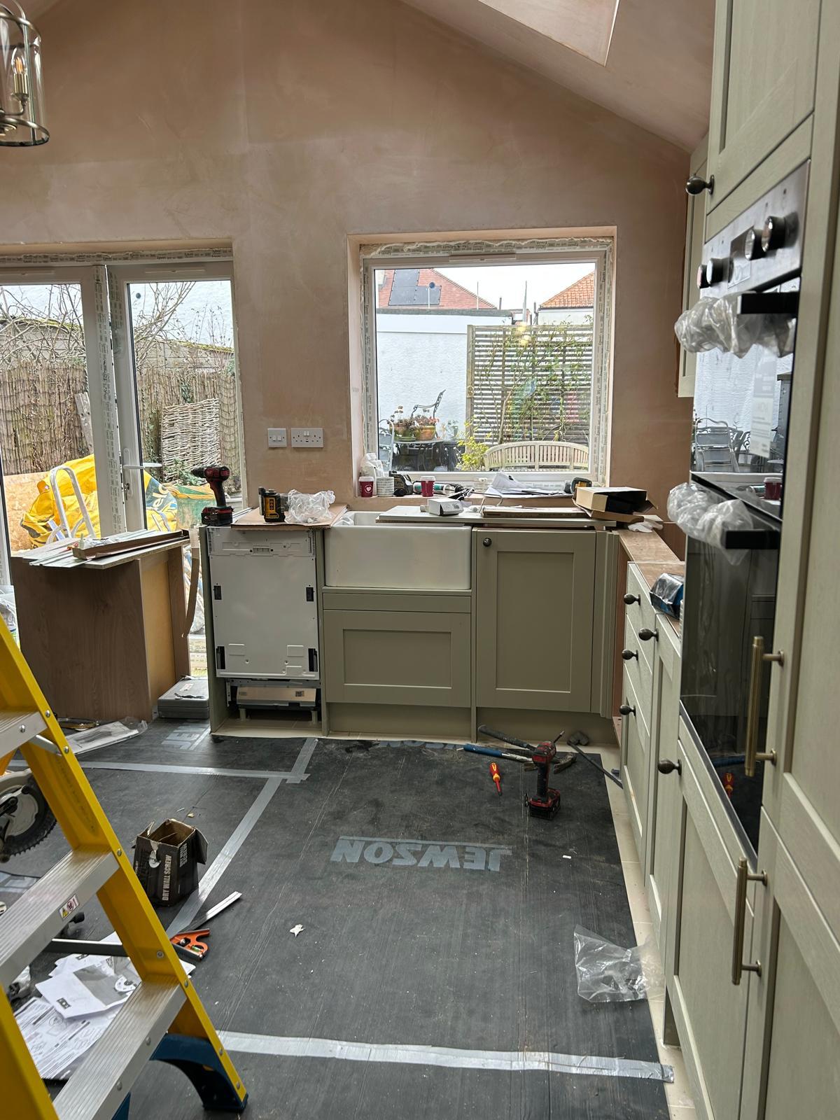 Rear Extension in Walton on Thames