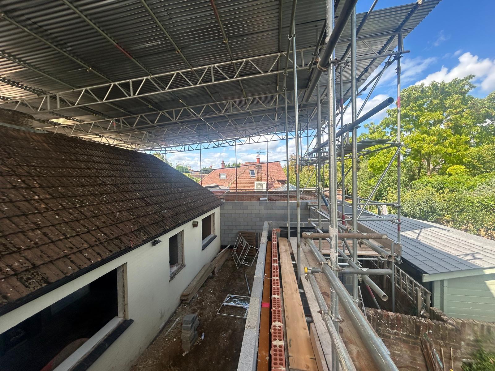Full refurbished and three side extension in Richmond